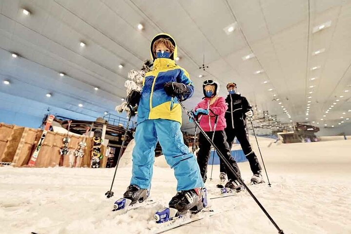 Experience the winter wonderland of Ski Dubai complete with ski lifts charming alpine settings and playful penguins perfect for both beginners and seasoned snow lovers.